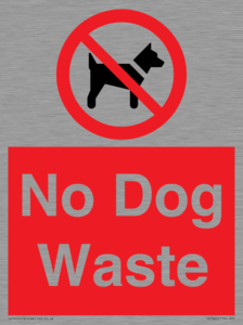No Dog Waste